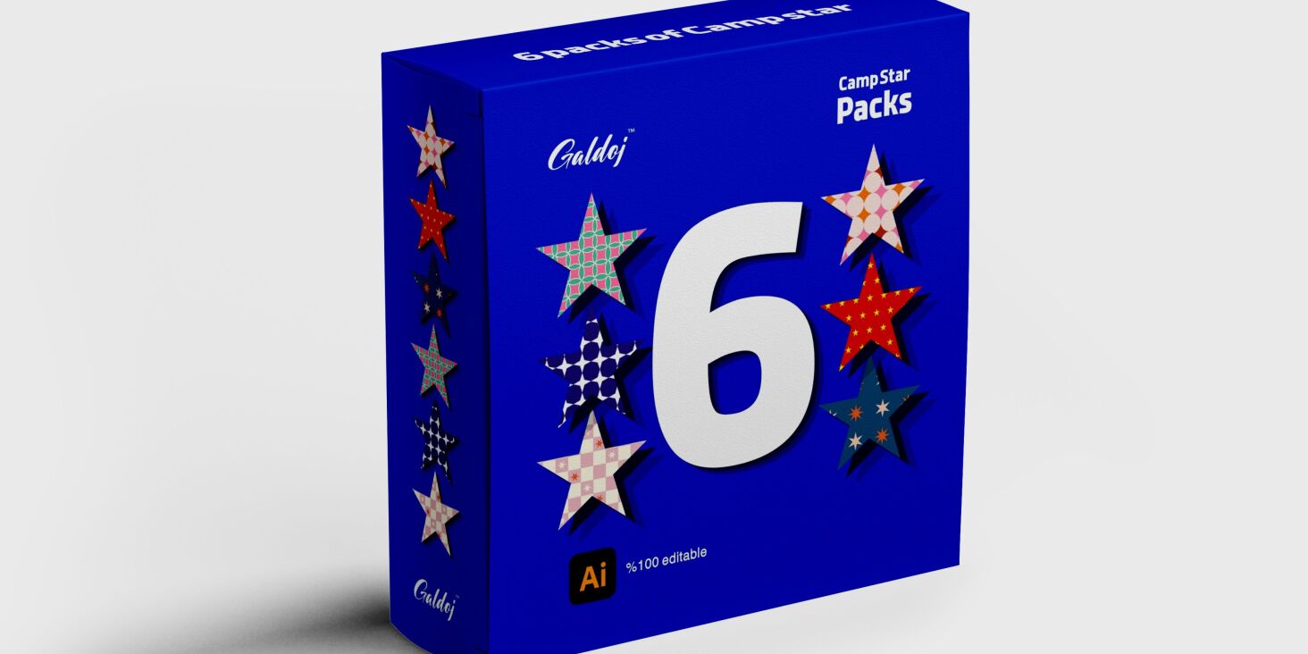 6 packs of Camp star